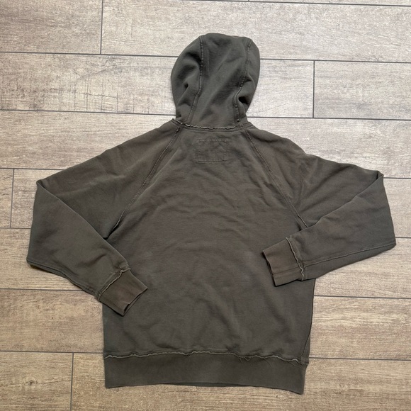 Vintage Express Distressed Hoodie - Picture 2 of 8